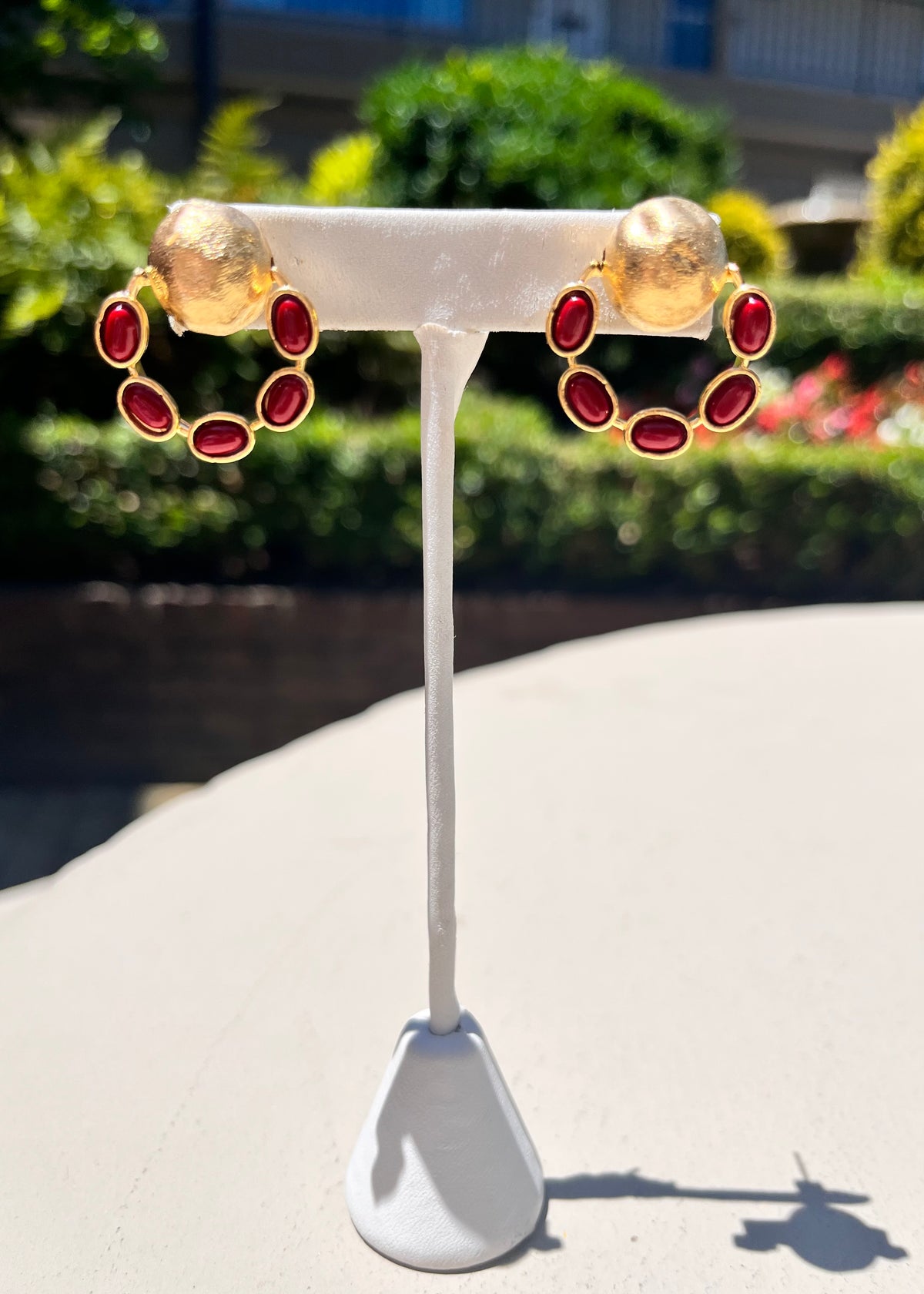 Coral Earrings