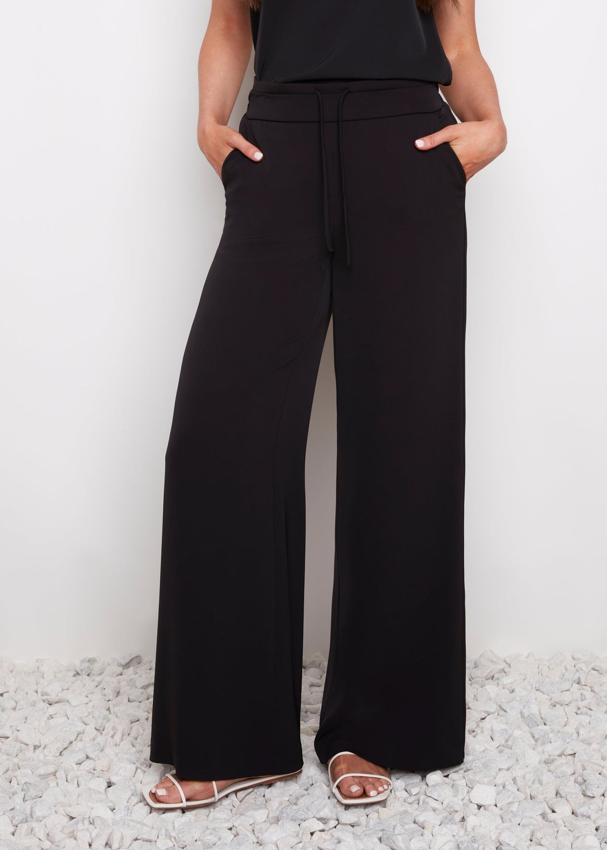 Wide Leg Full Length Pant