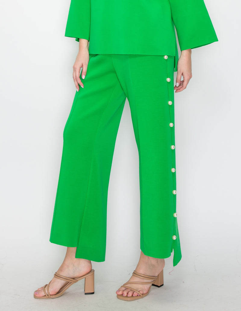 Farrah Pearl Pant - 2 Colors XS Apple Green