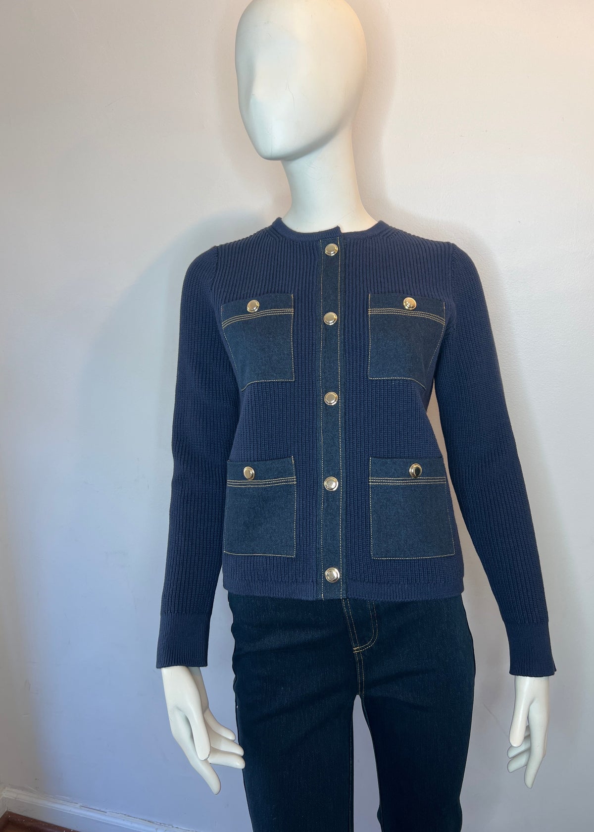 Denim Days Sweater Jacket