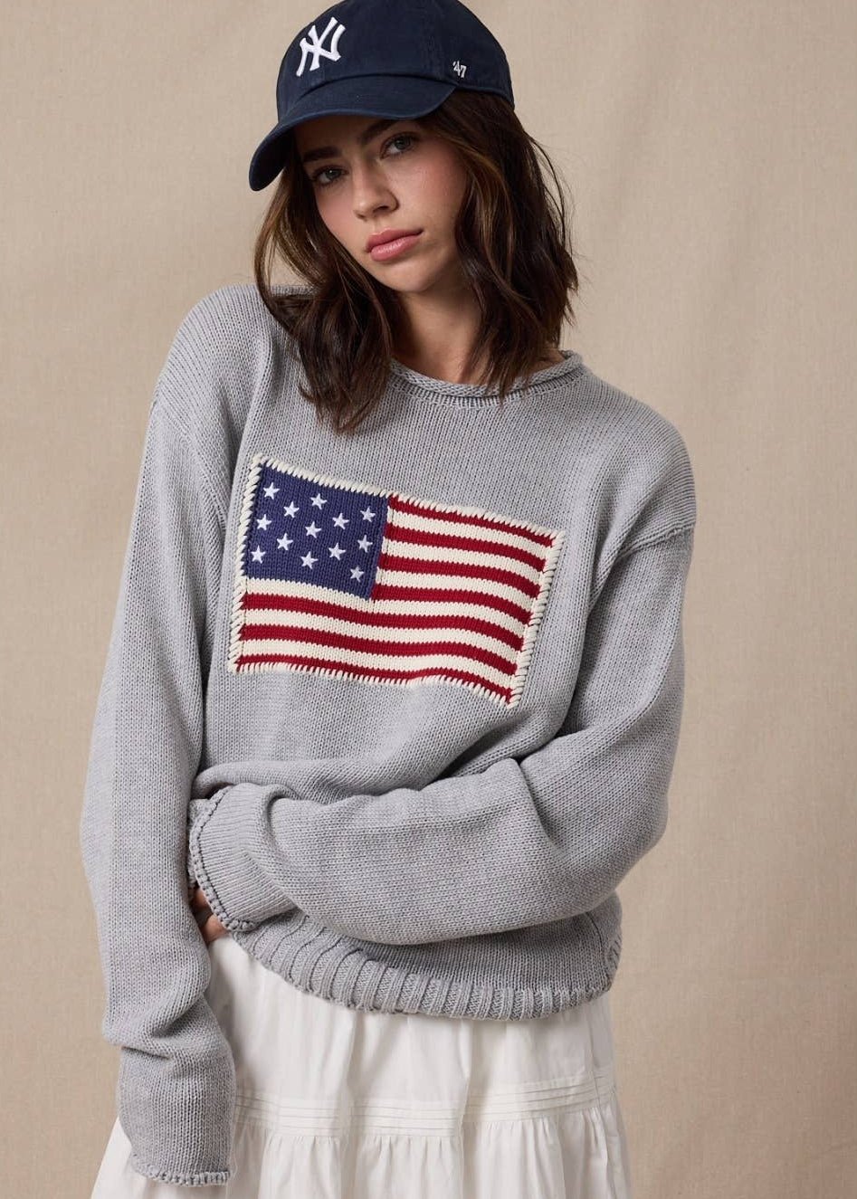 American Flag Sweater - 2 Colors