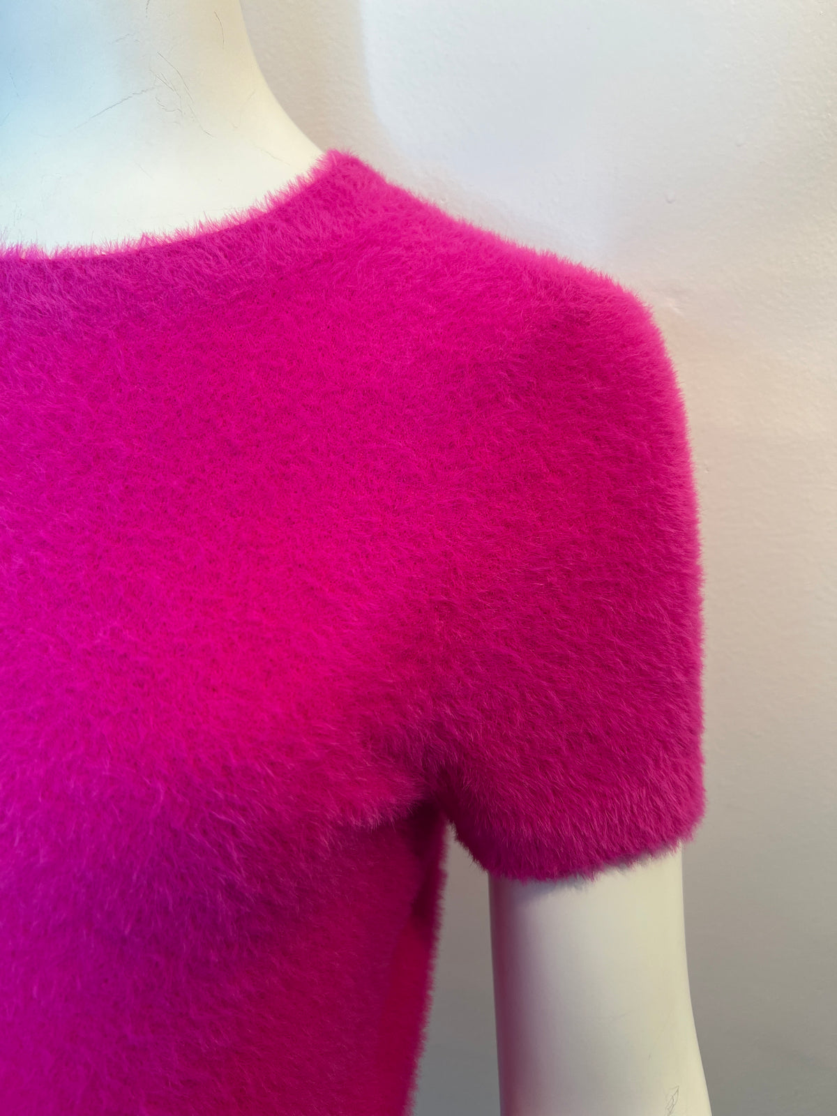 Warm and Fuzzy Short Sleeve Sweater
