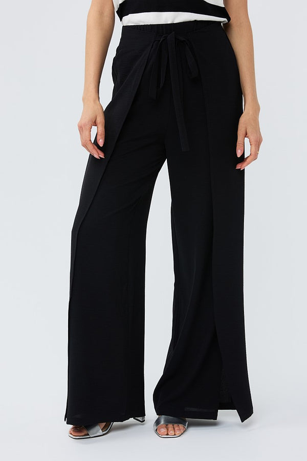 Wide Crinkle Trousers