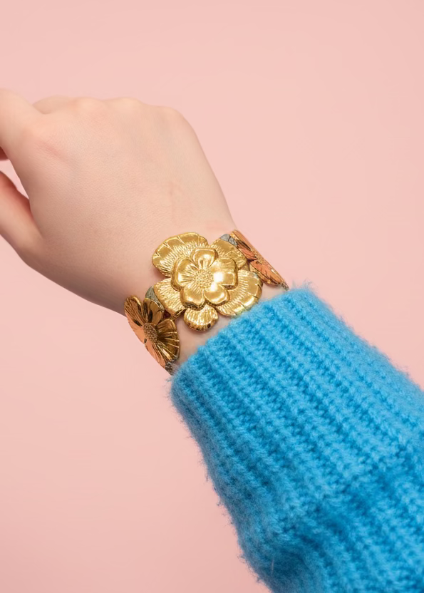 Spring Cuff Bracelet