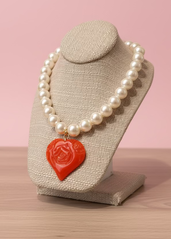 Stone Heart Necklace