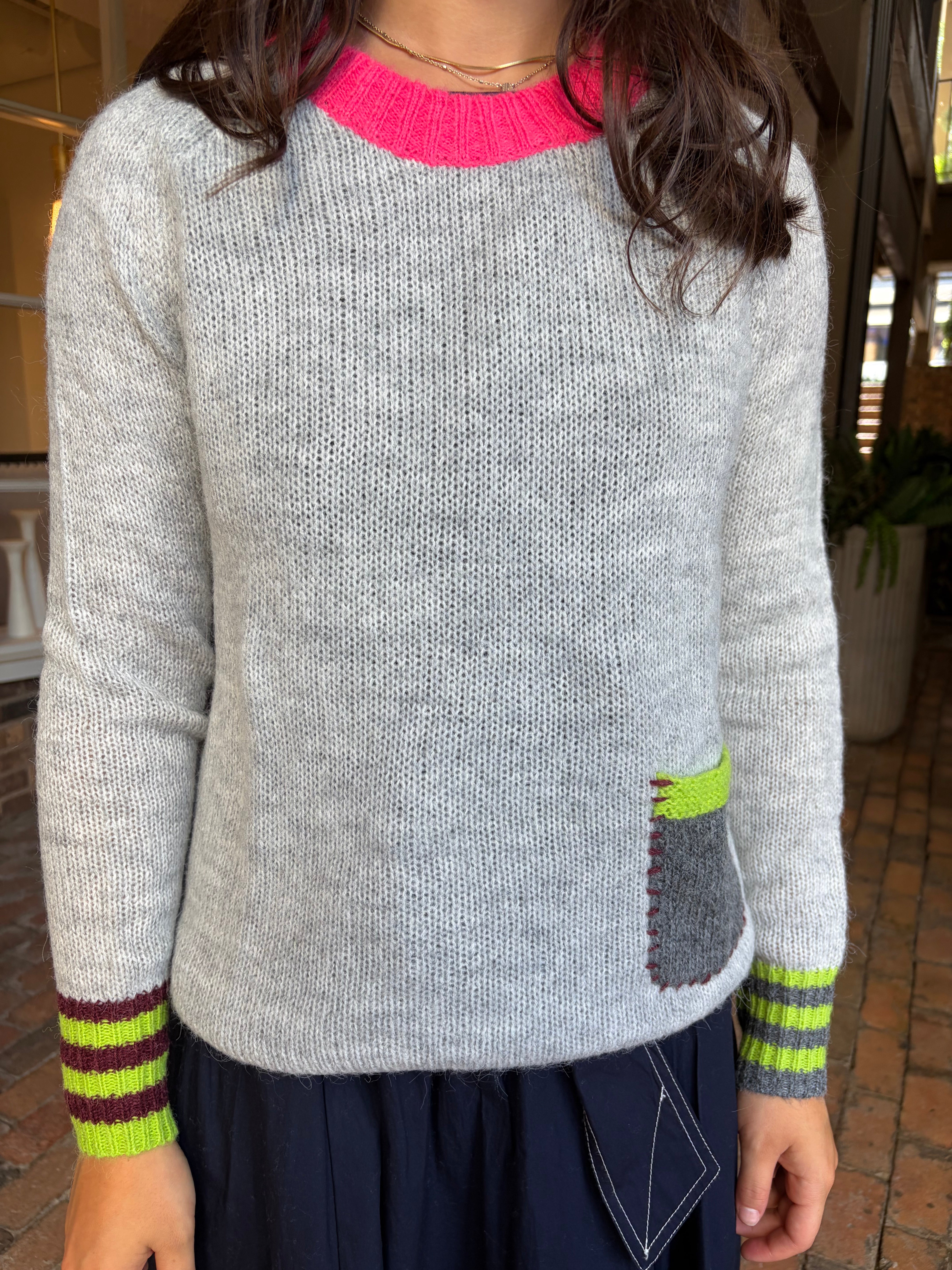 Colorblock Sweater