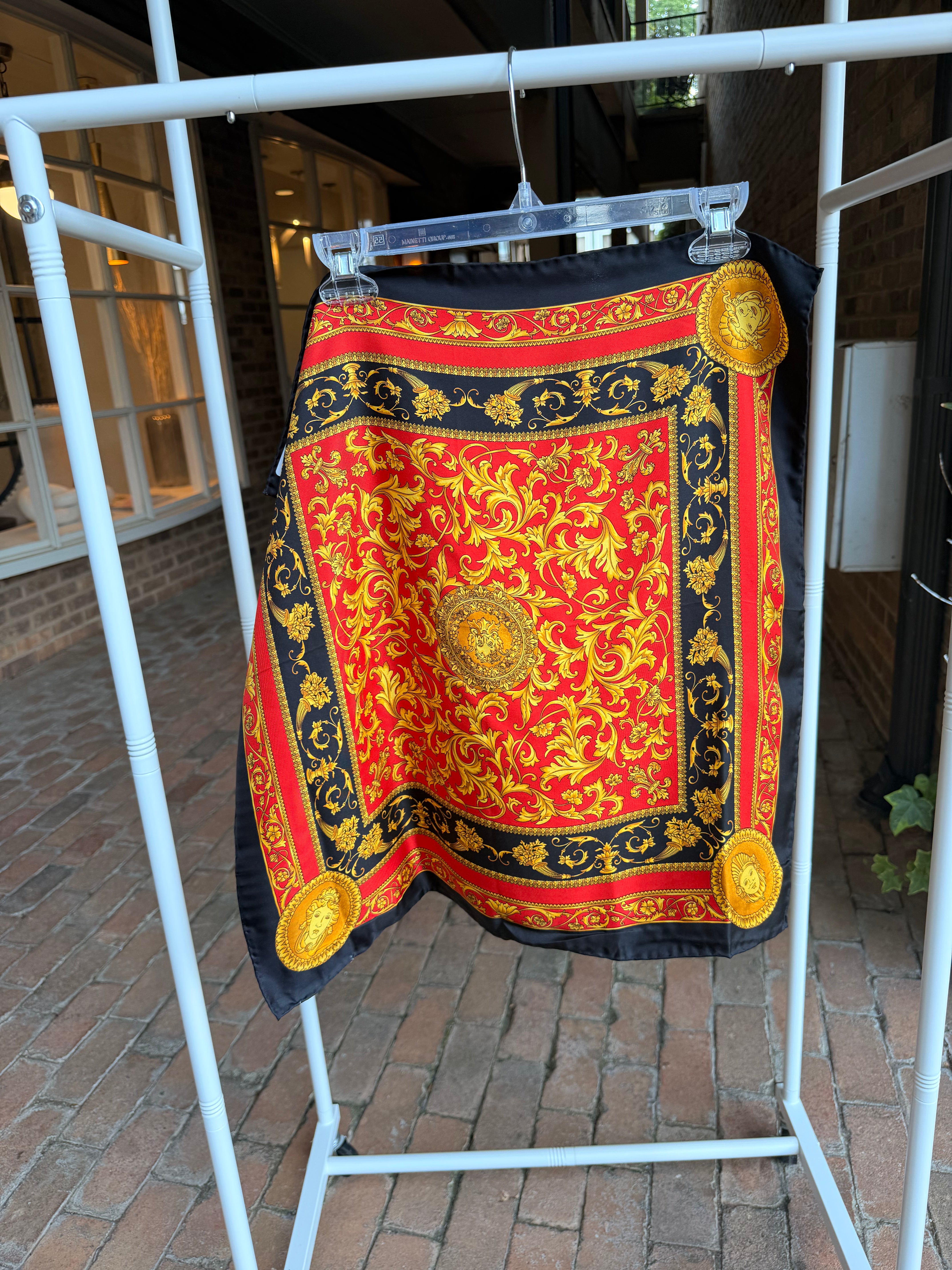 Small Italian Silk Scarf