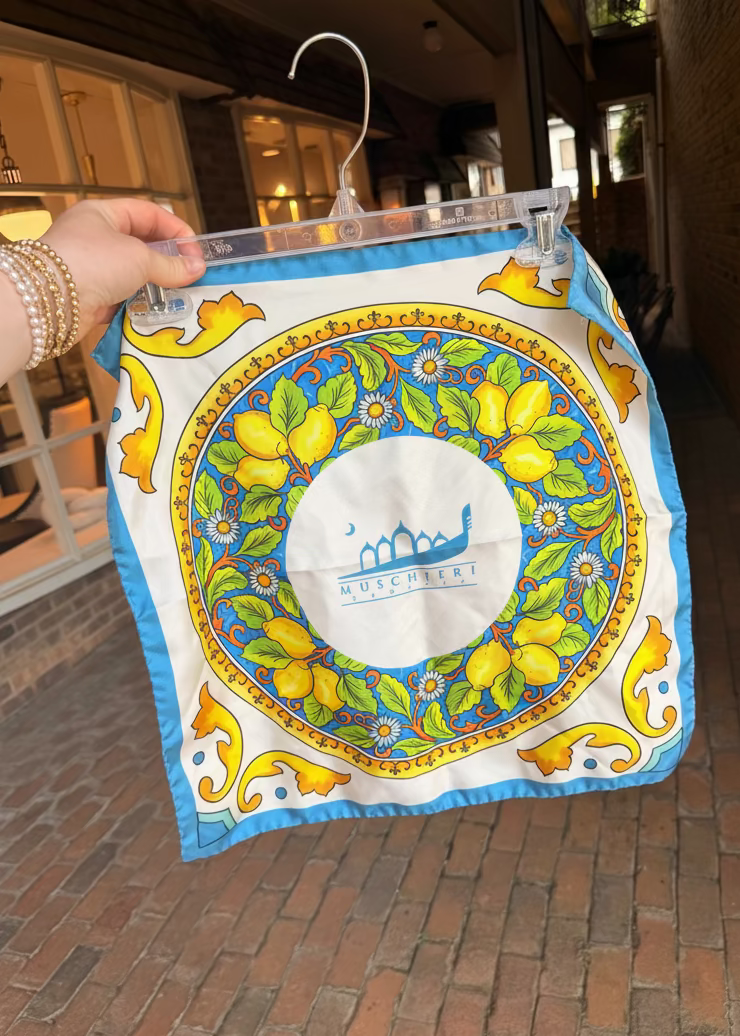 Muschieri Lemon Scarf