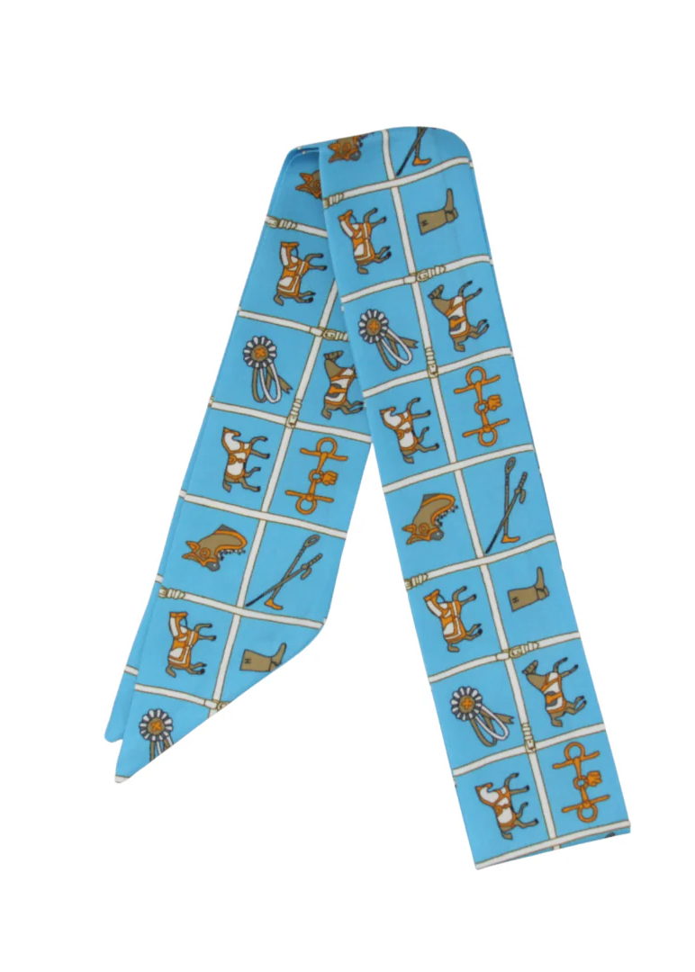 Equestrian Silk Scarf