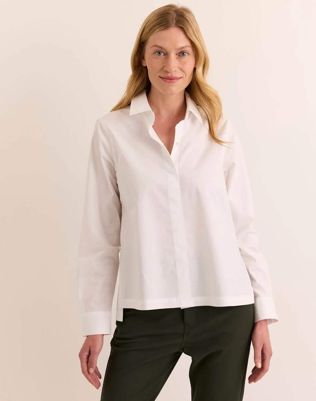 Loni Long Sleeve Side Button Shirt