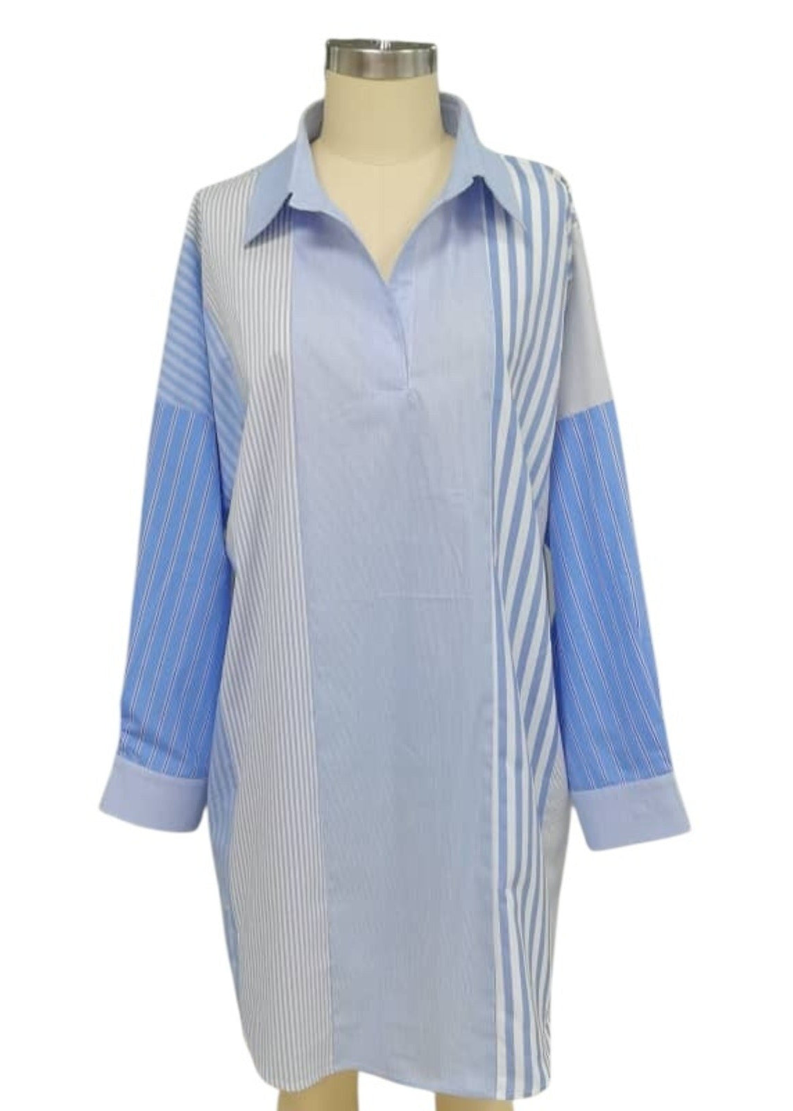 Preppy Patchwork Blue