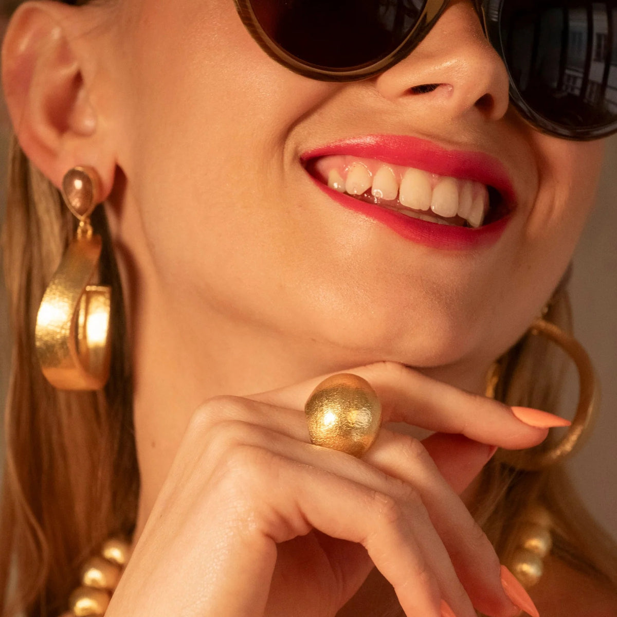 Rhodes Pink Earrings