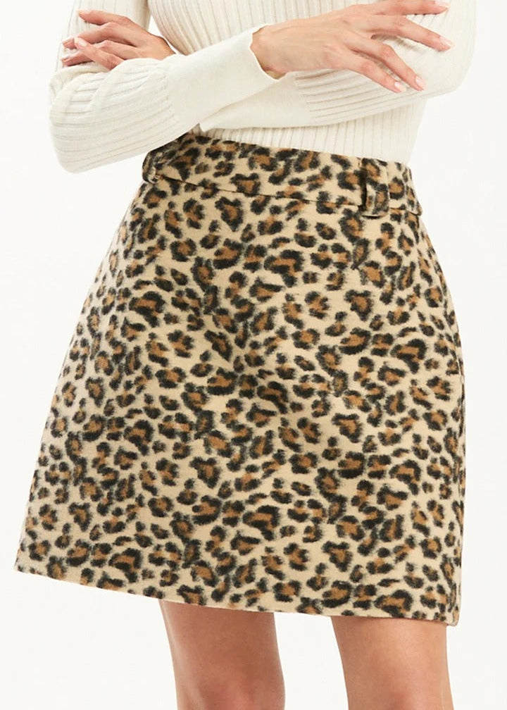 Twiggy Cheetah Skirt