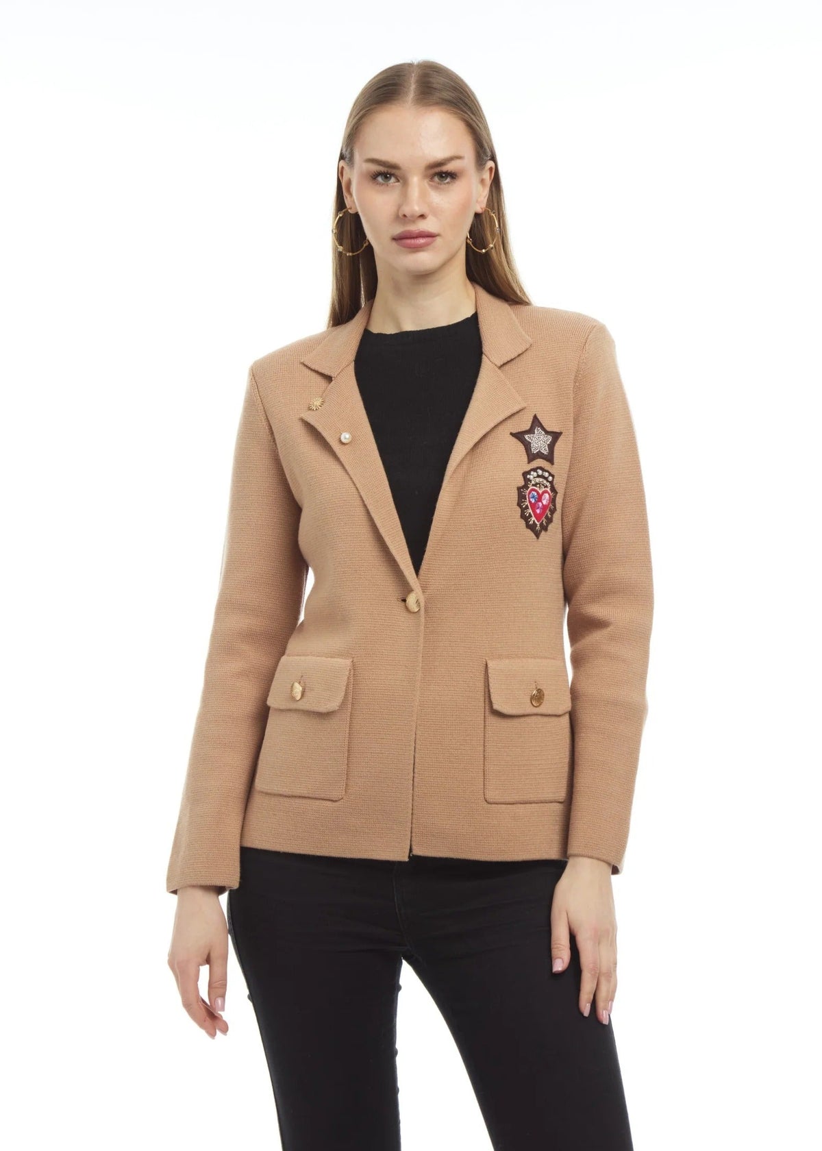 Ecole Knit Blazer