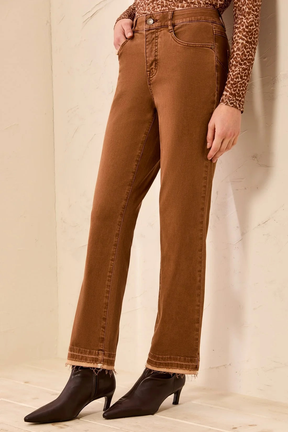 Sophia Curvy Micro Flare Jeans