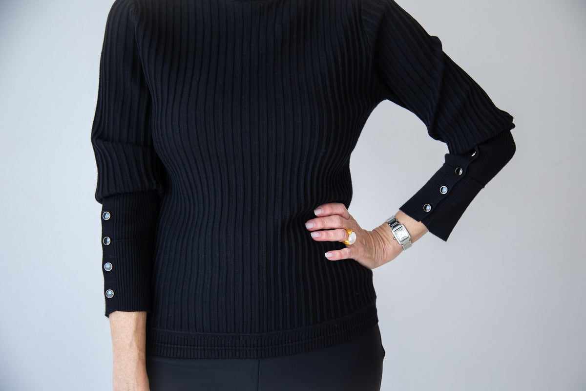 Turtleneck Long Sleeve Pullover Sweater