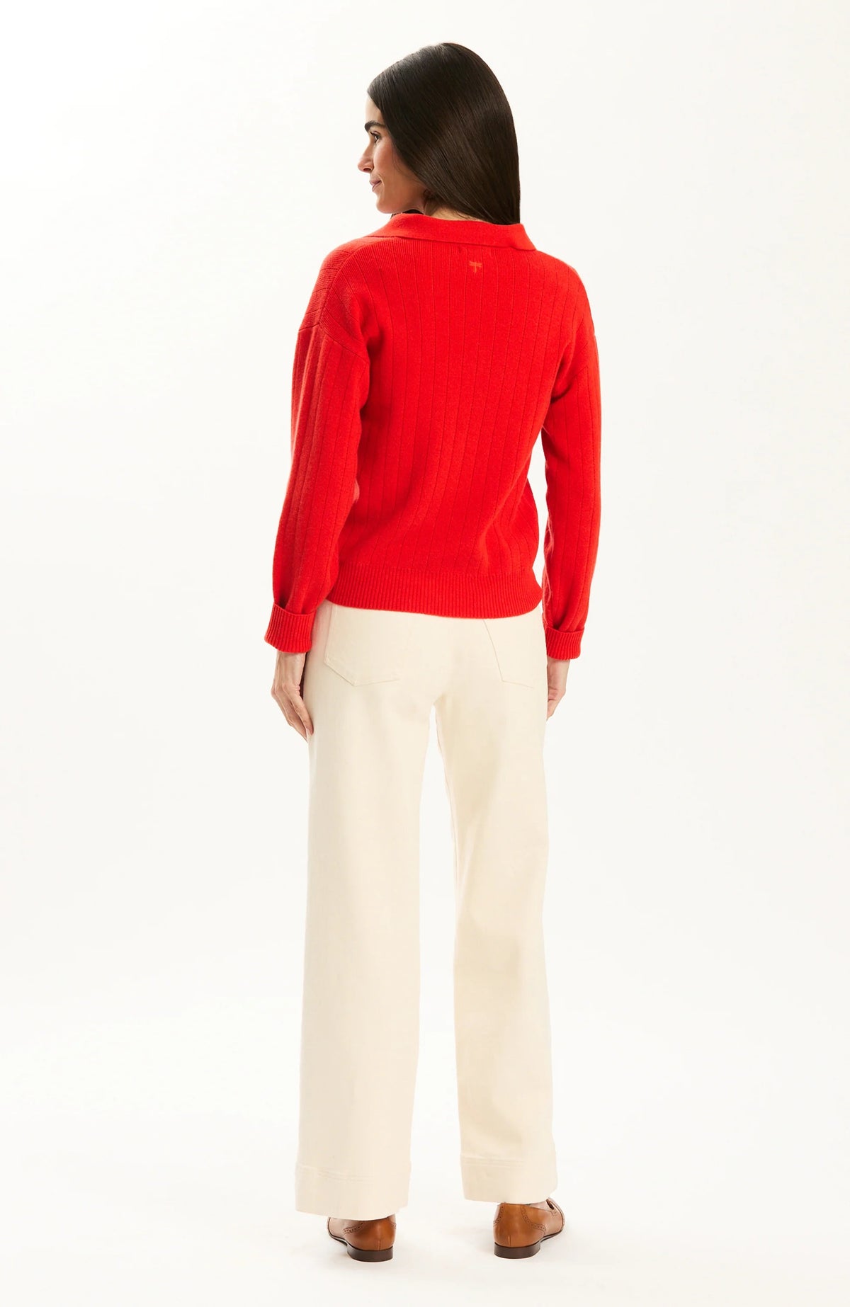 Emerson Chasmere Polo Sweater