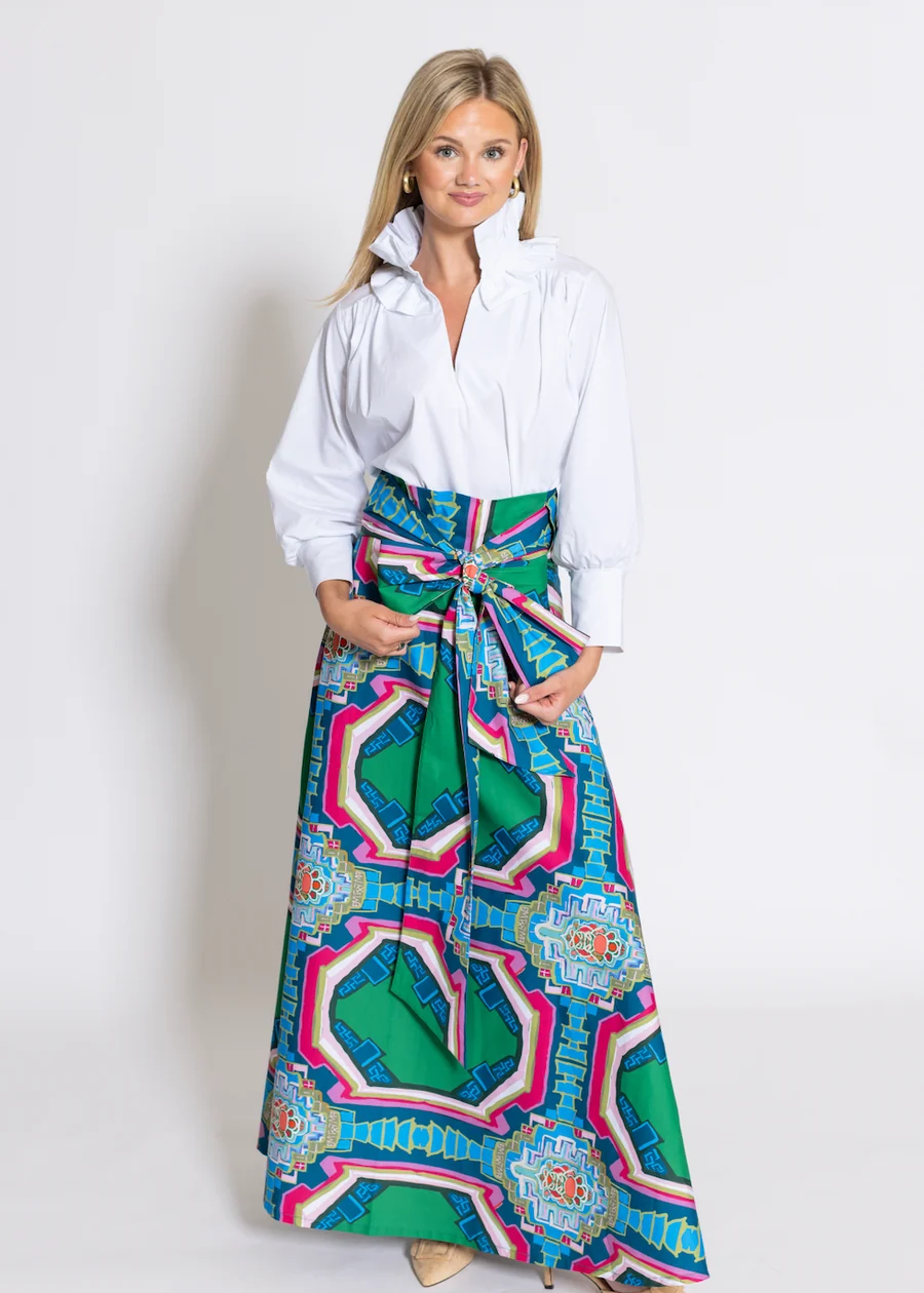 Brady Wrap Maxi Skirt