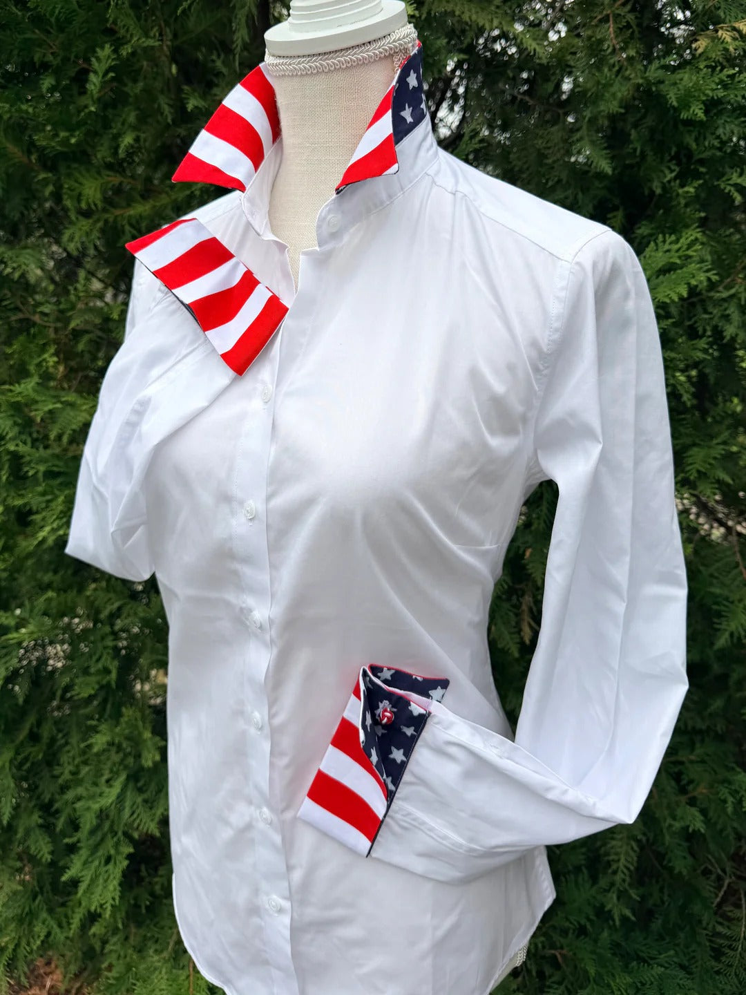 Diana French Cuff Blouse