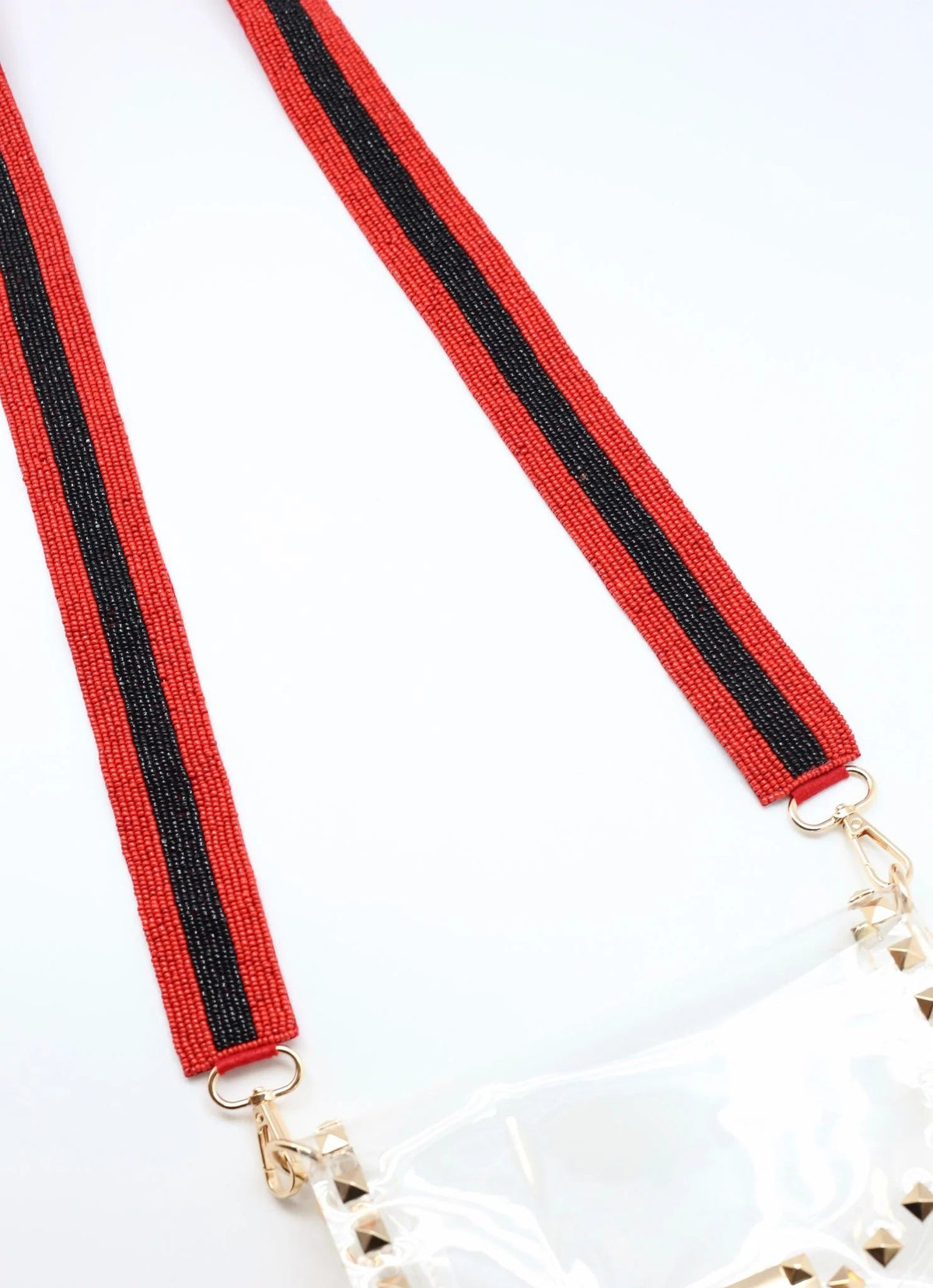 Sullie Striped Beaded Strap - 2 Colors