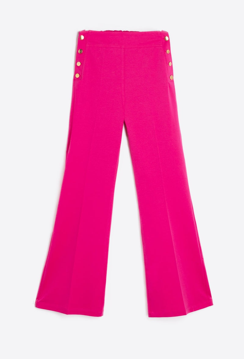 Teodora Pink Knit Perfect Fit Trouser