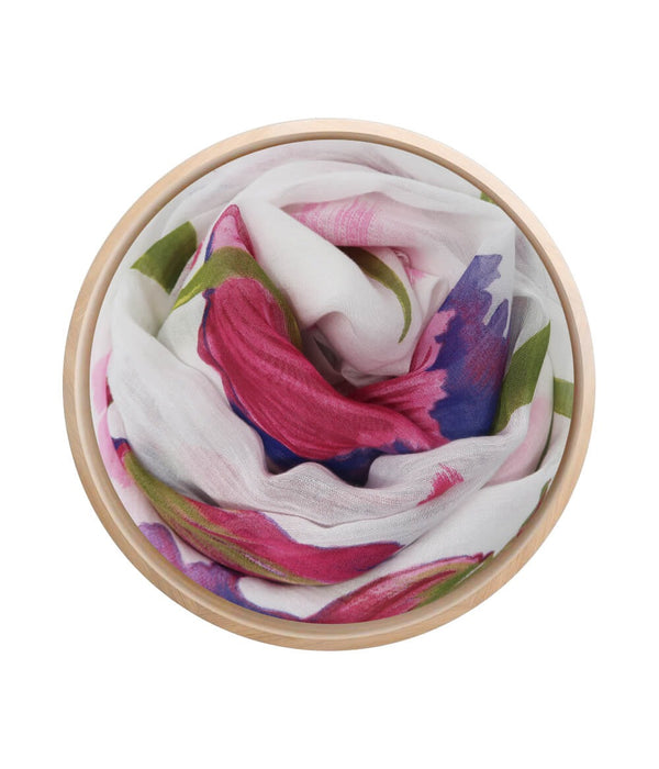 Dali Floral Bamboo Scarf