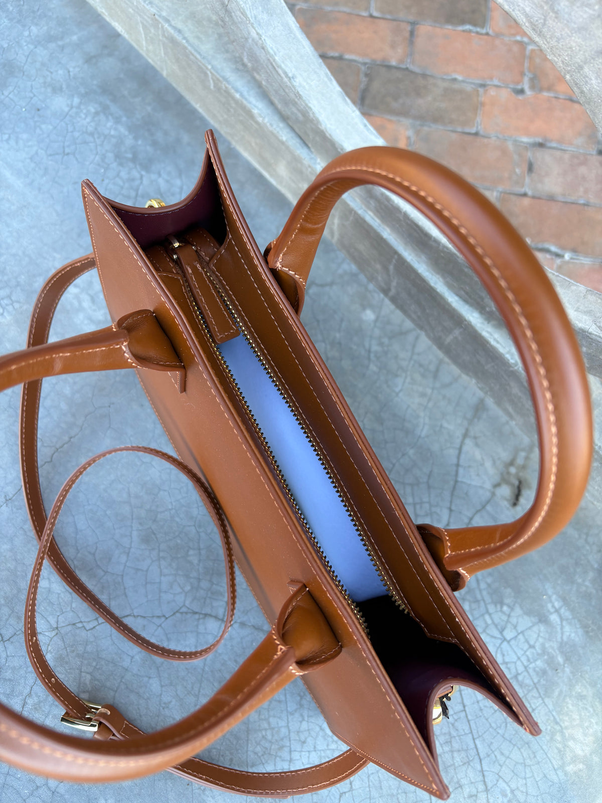Bonjour Leather Bag