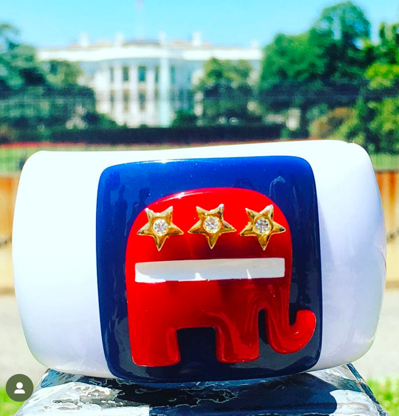 GOP Elephant Bracelet