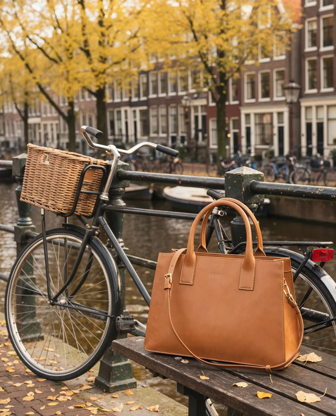 Bonjour Leather Bag