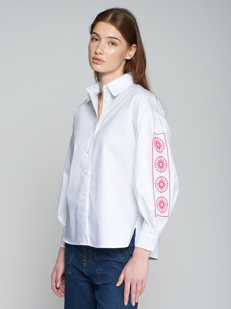 Vernen Embroidered Blouse