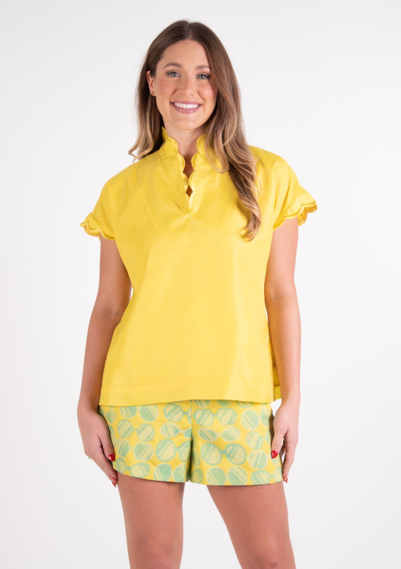 Orchid Top - Lemon