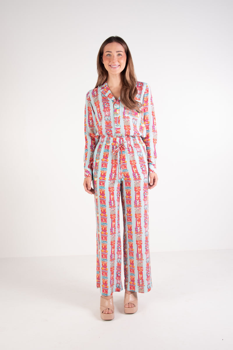 Slumber Pant - Iconic Iris