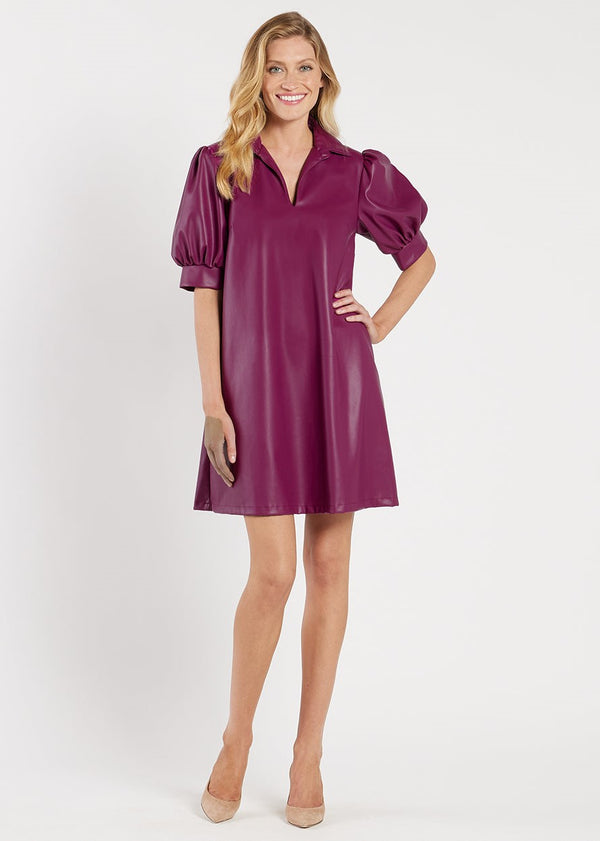 Emerson Faux Leather Dress