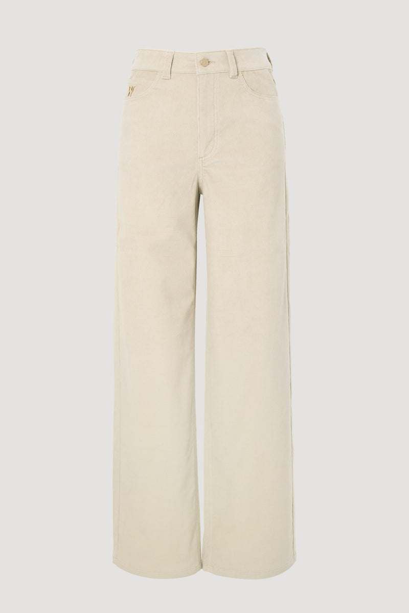 Wide-Leg Corduroy Jeans