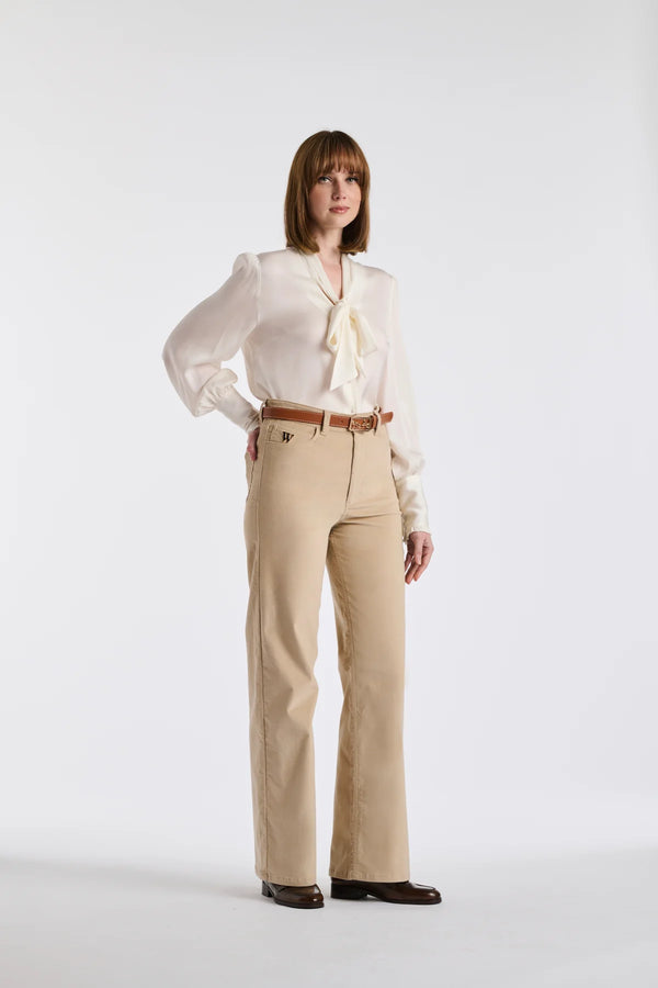 Wide-Leg Corduroy Jeans