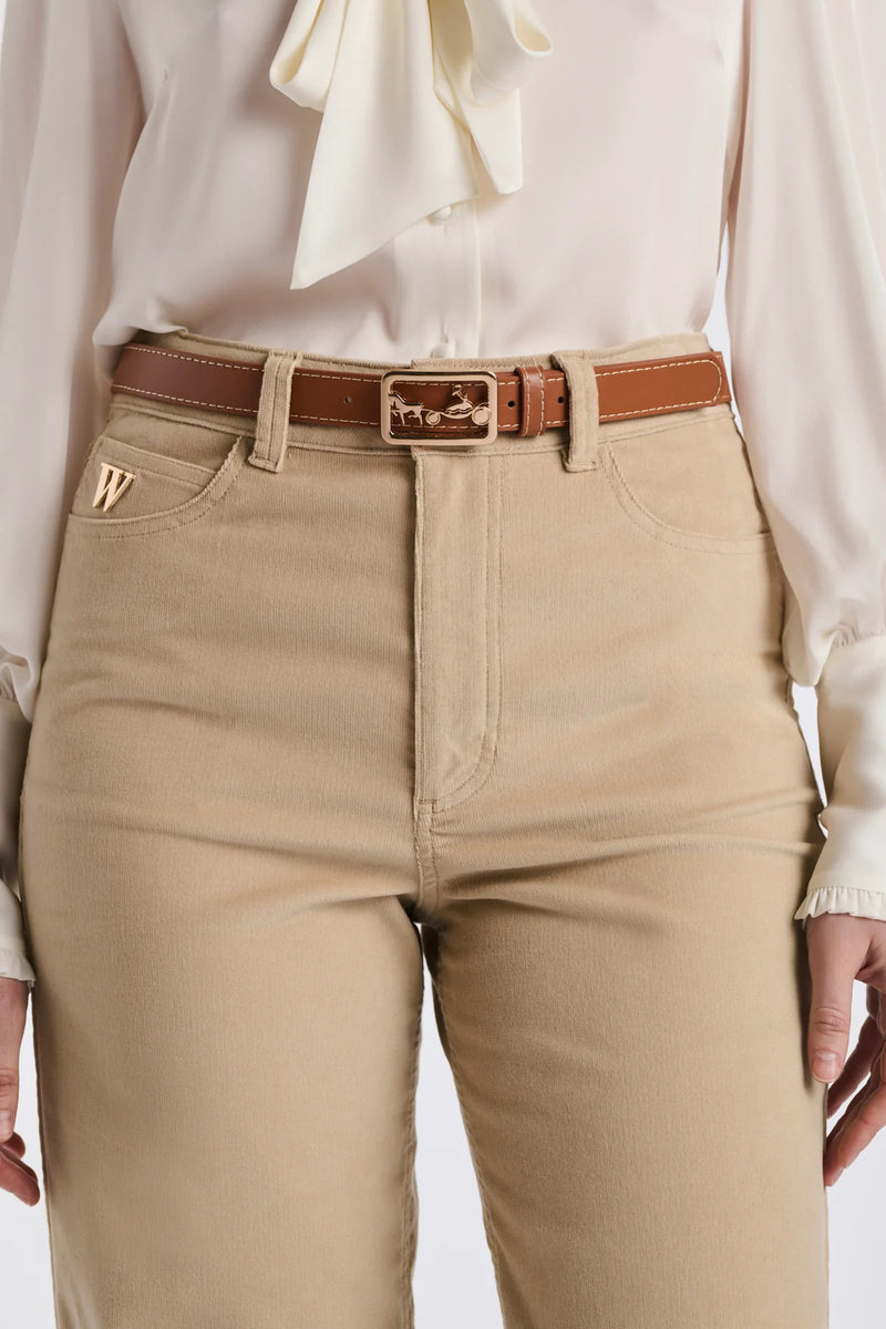 Wide-Leg Corduroy Jeans