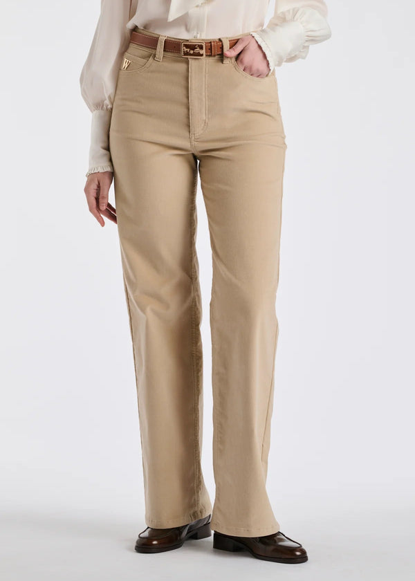 Wide-Leg Corduroy Jeans