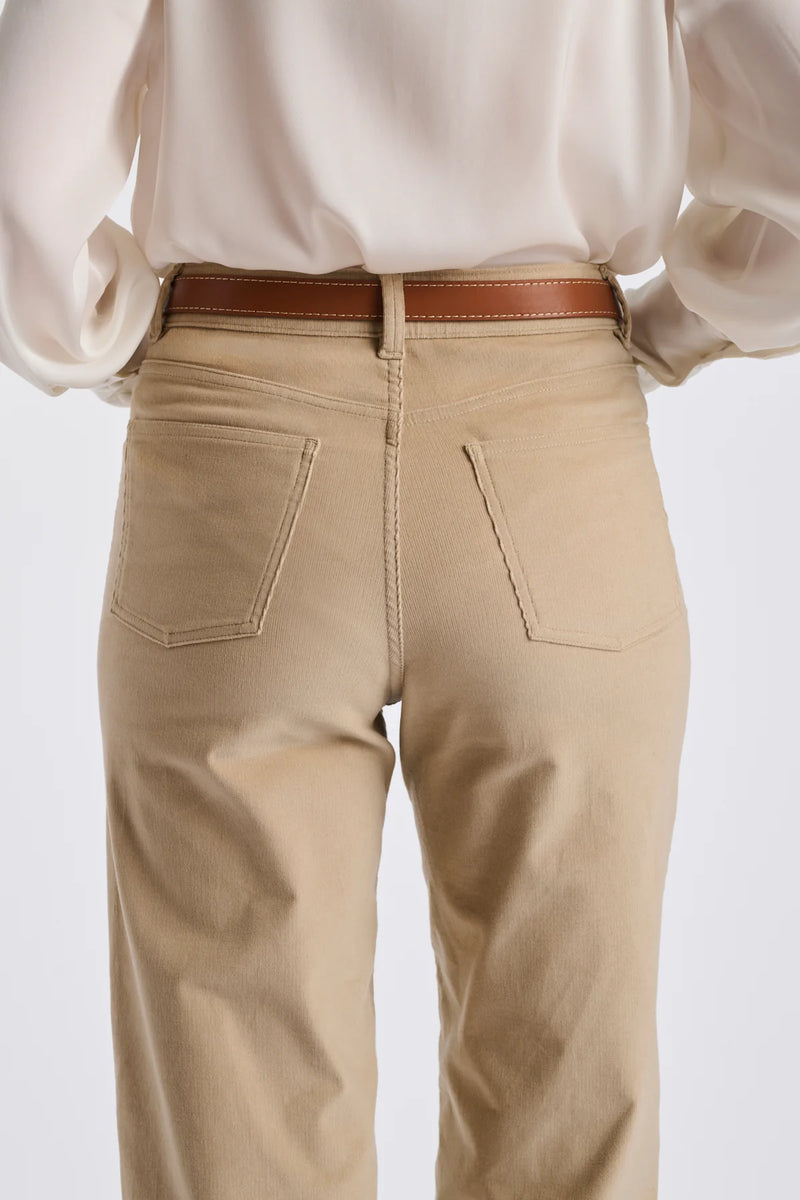 Wide-Leg Corduroy Jeans