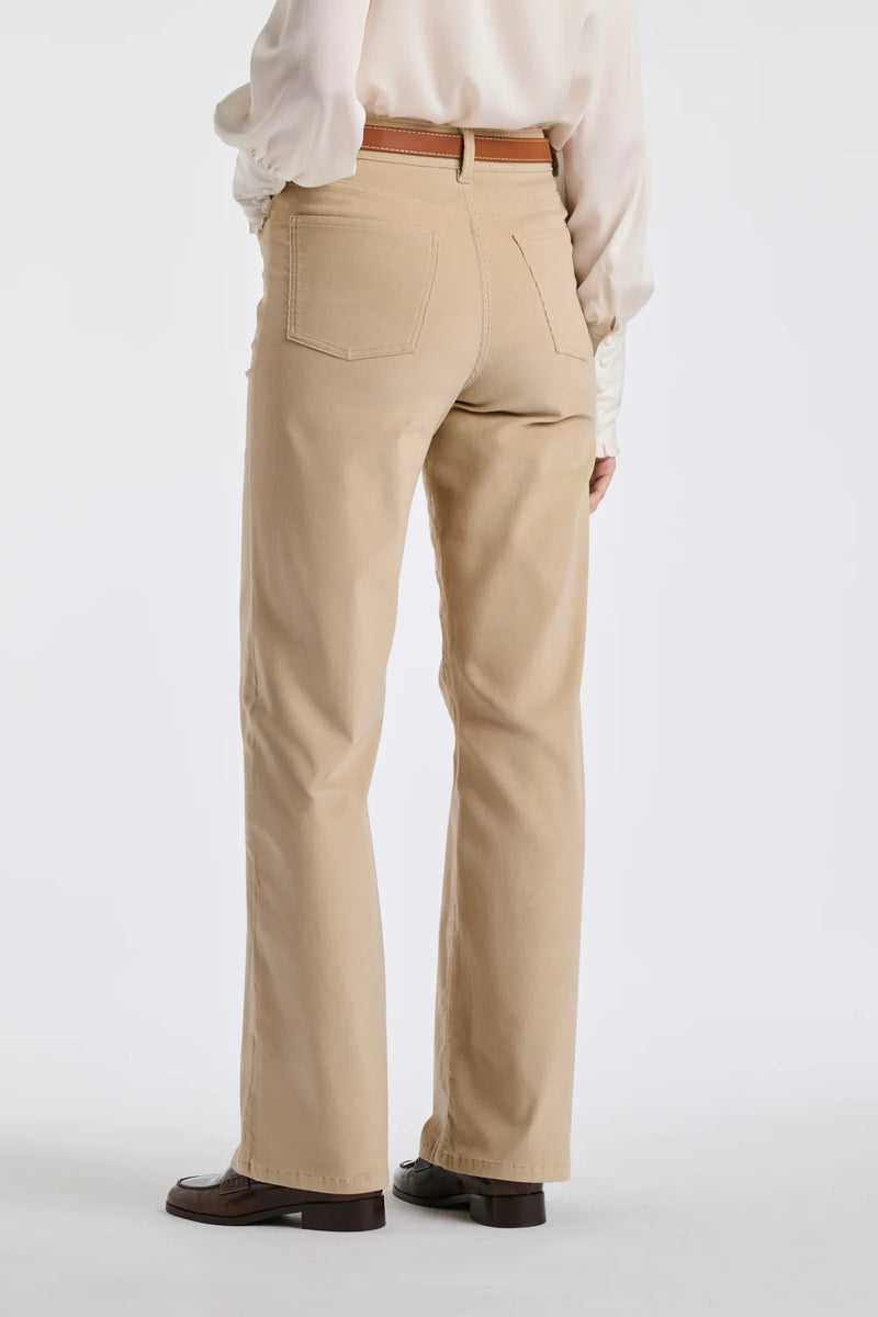 Wide-Leg Corduroy Jeans