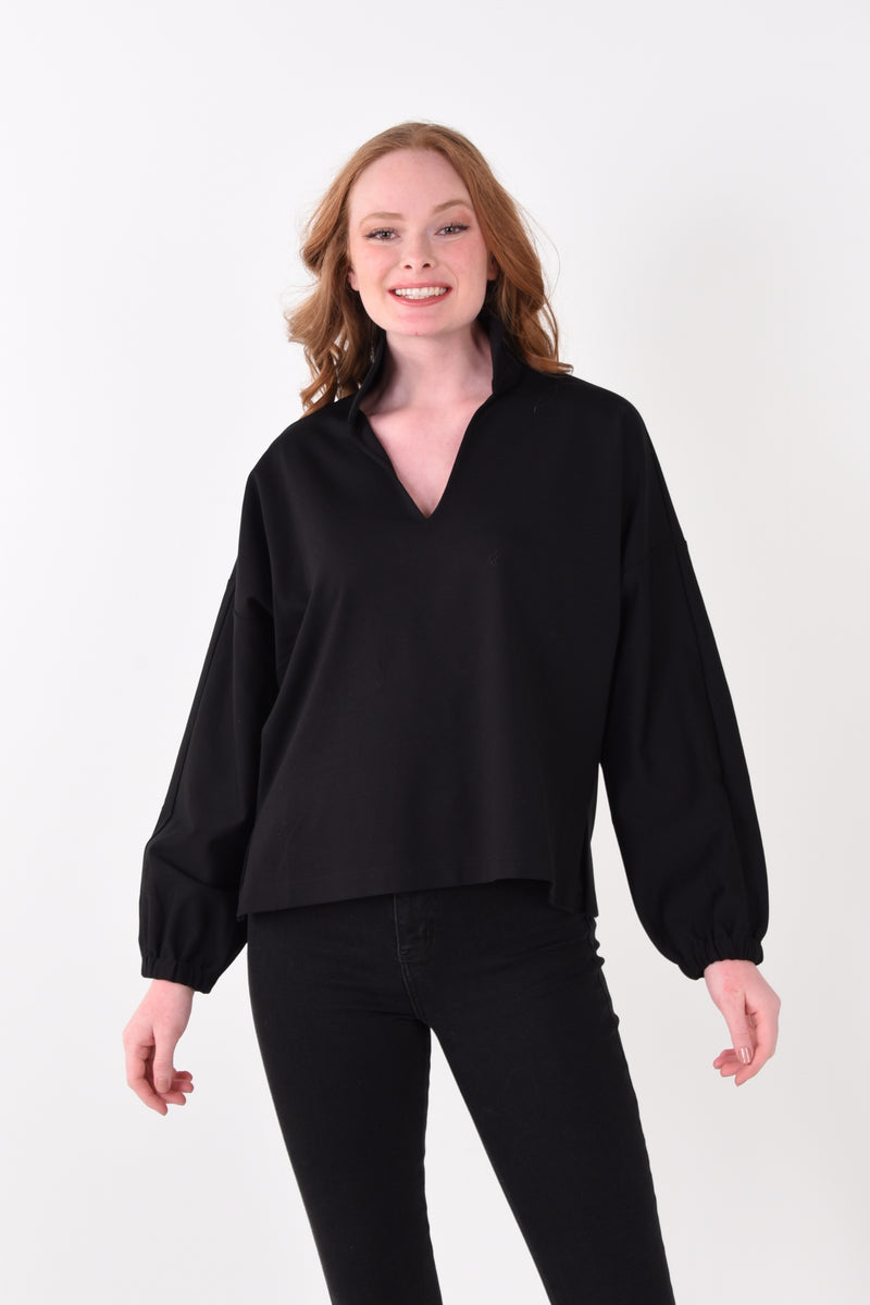 Long-Sleeve Poppy Top