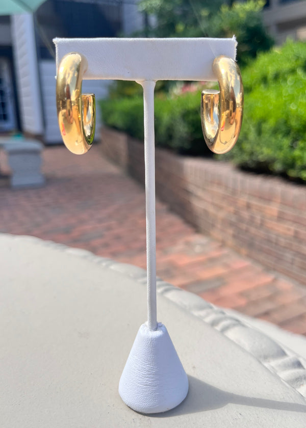 Gold Hoop Earrings