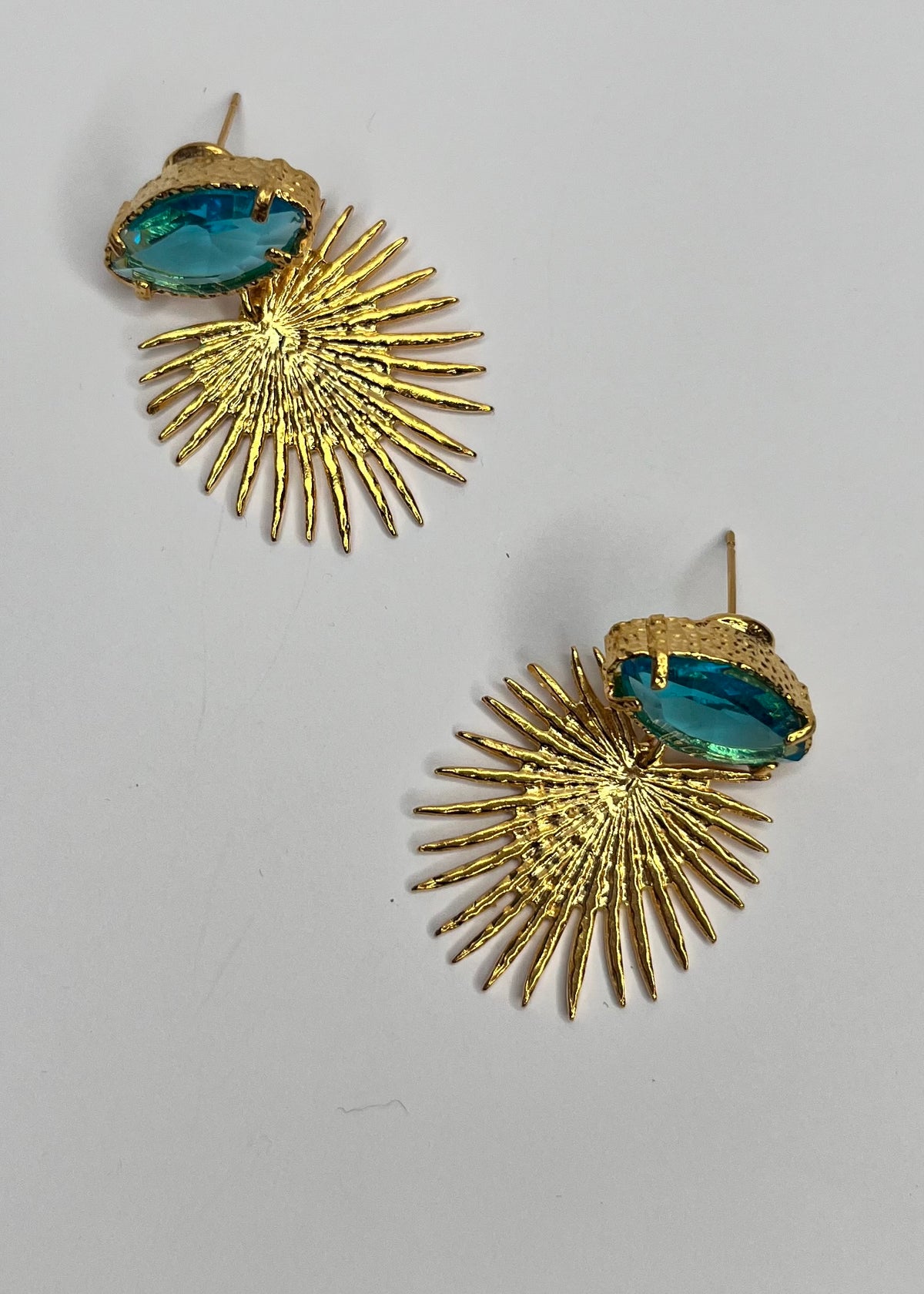 Aqua Blue Earrings