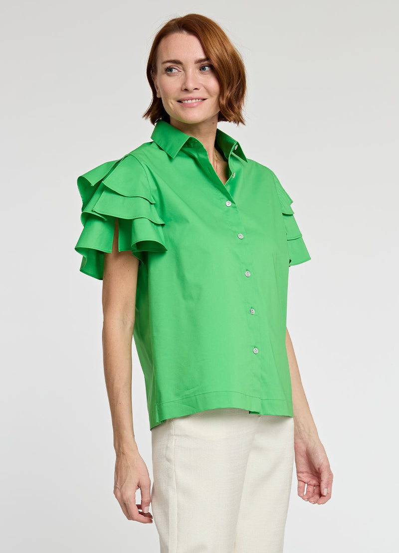 Lola Blouse - 2 Colors XS Spring Green