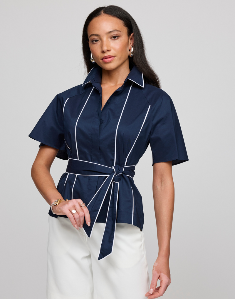 Joanna Short Sleeve Blouse
