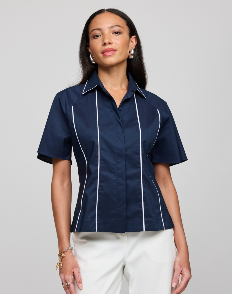 Joanna Short Sleeve Blouse