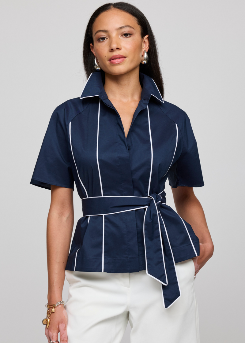Joanna Short Sleeve Blouse