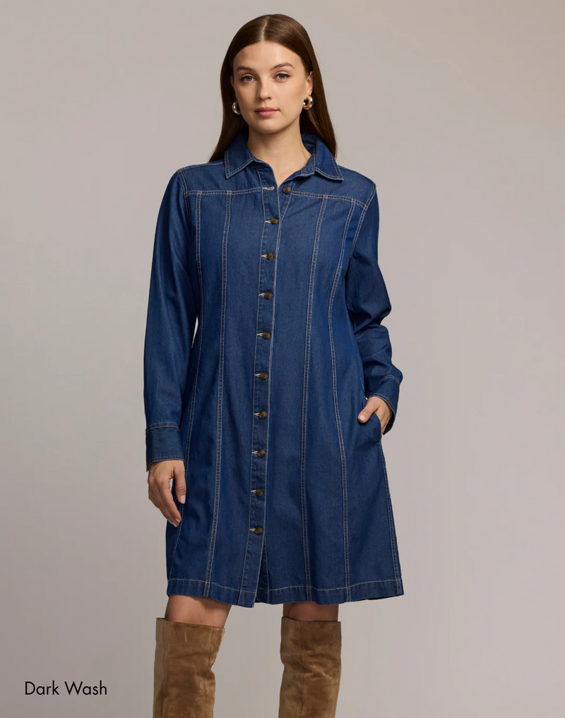 Long Sleeve Sabrina Dress