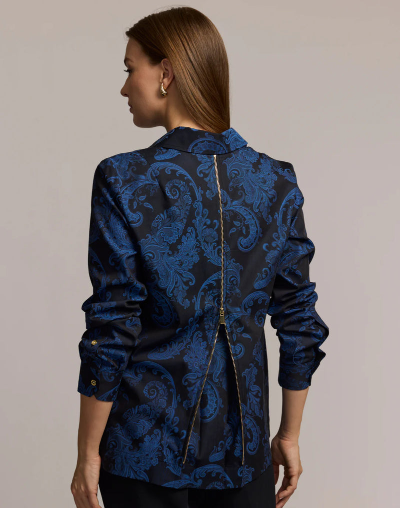 Paisley Jacquard Xena Blouse