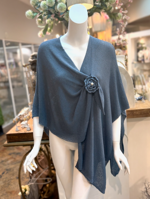 Bermuda Sail Wrap w/Removable Flower Pin