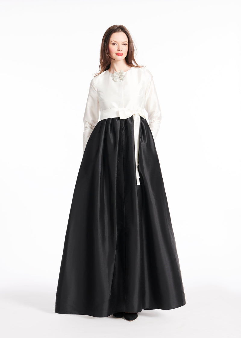 Taffeta Princess Gown